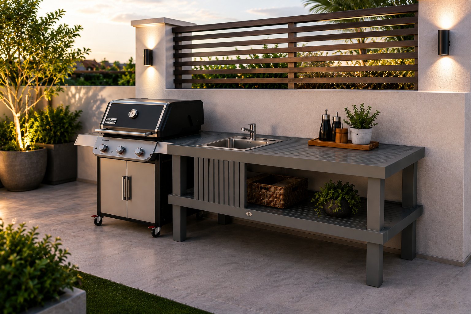 Modular Grill Station