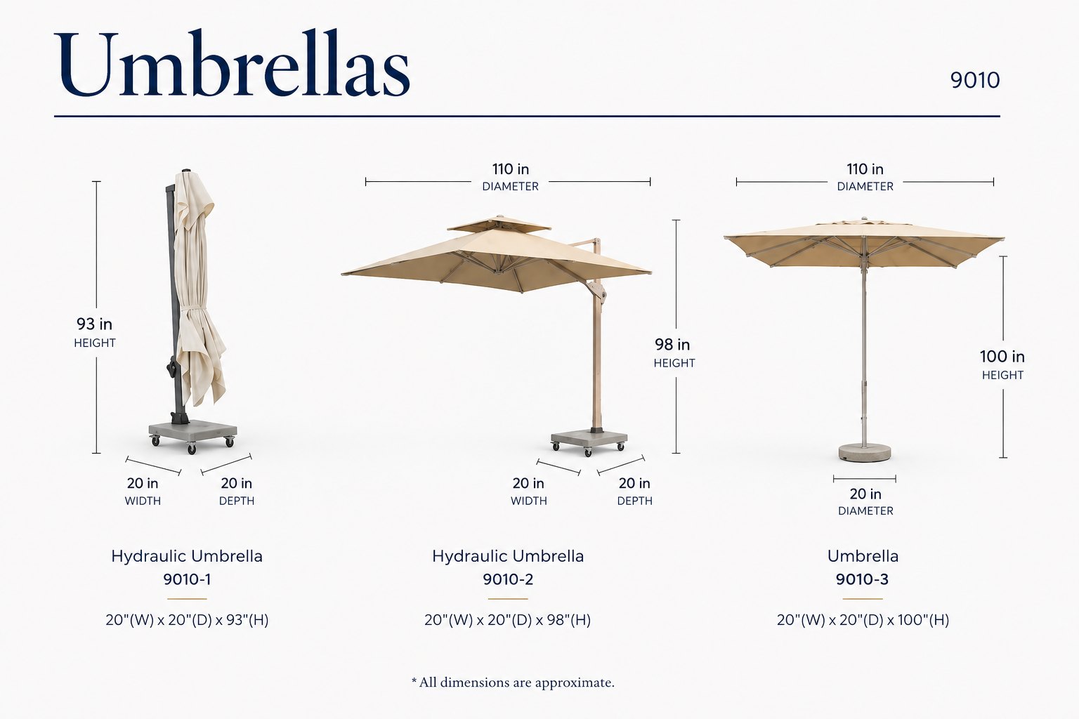 Umbrellas